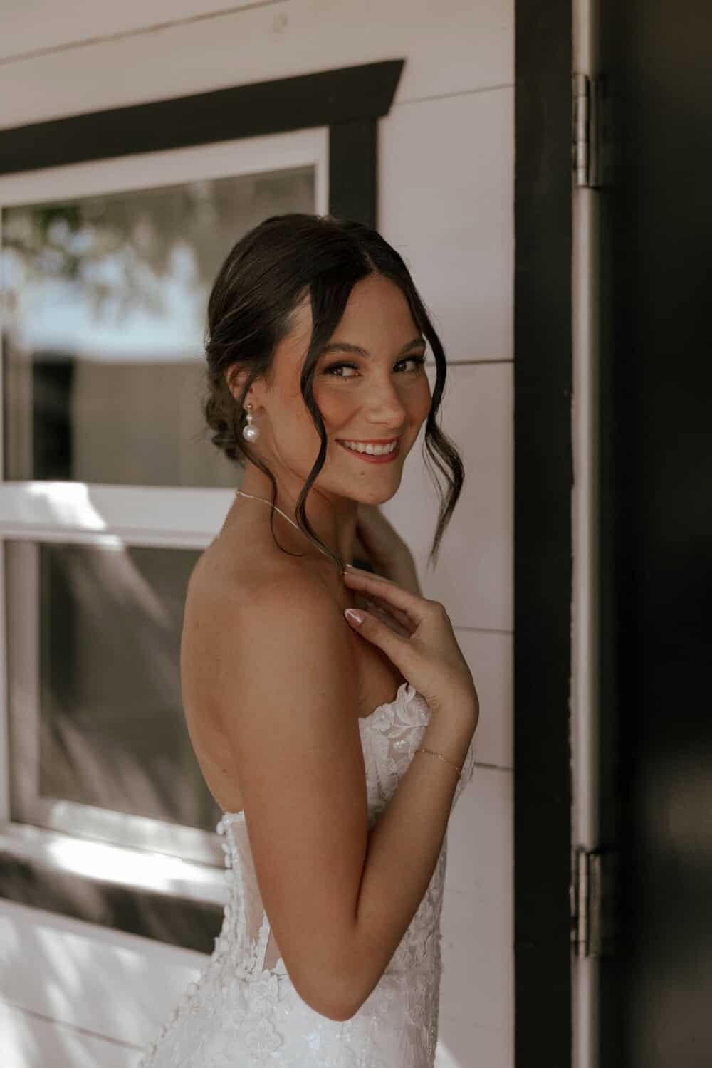 Beautiful Bride on her wedding day