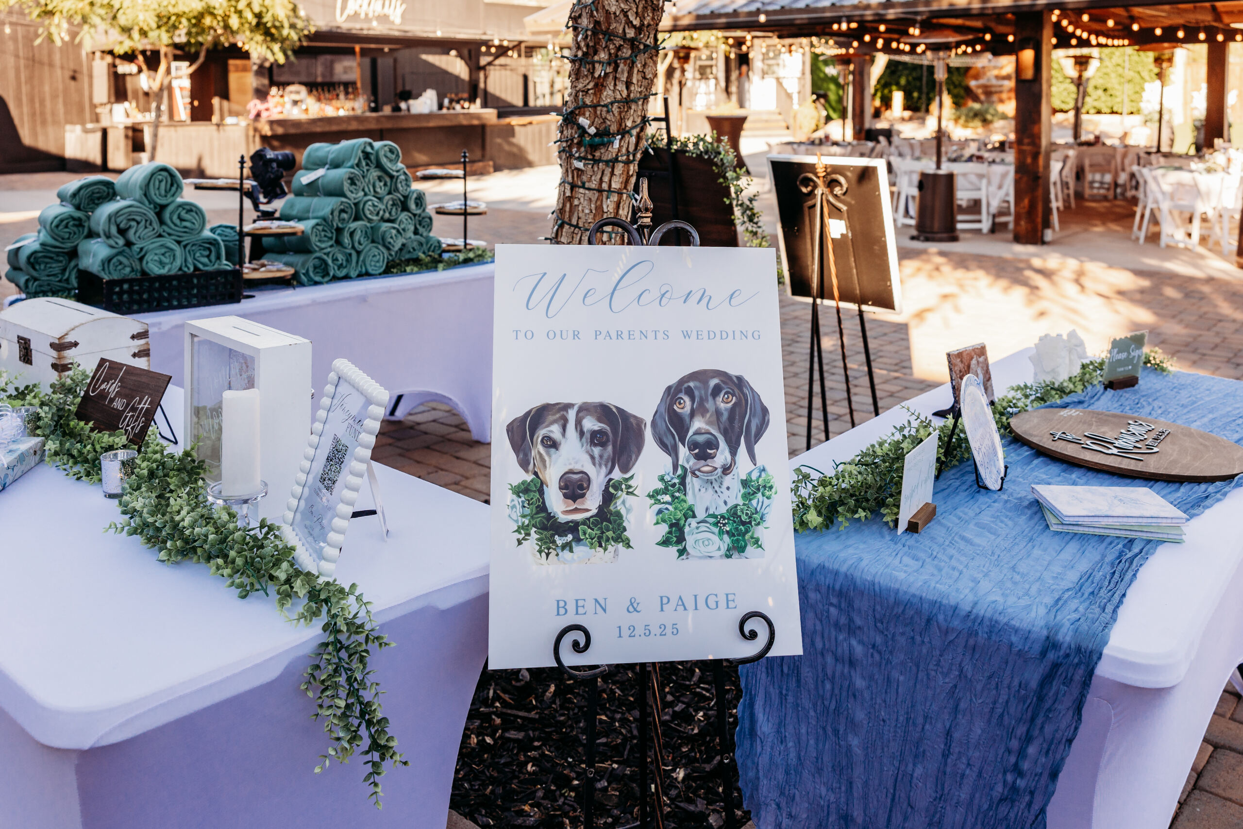 A welcome table worthy of pinterest